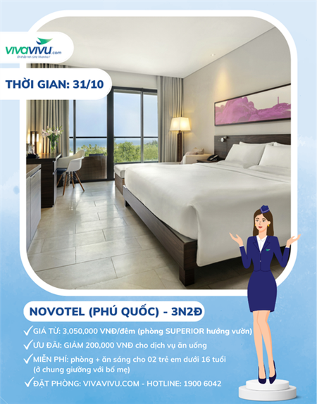 Novotel Phú Quốc Resort - Thiên đường nghỉ dưỡng dành cho gia đình 